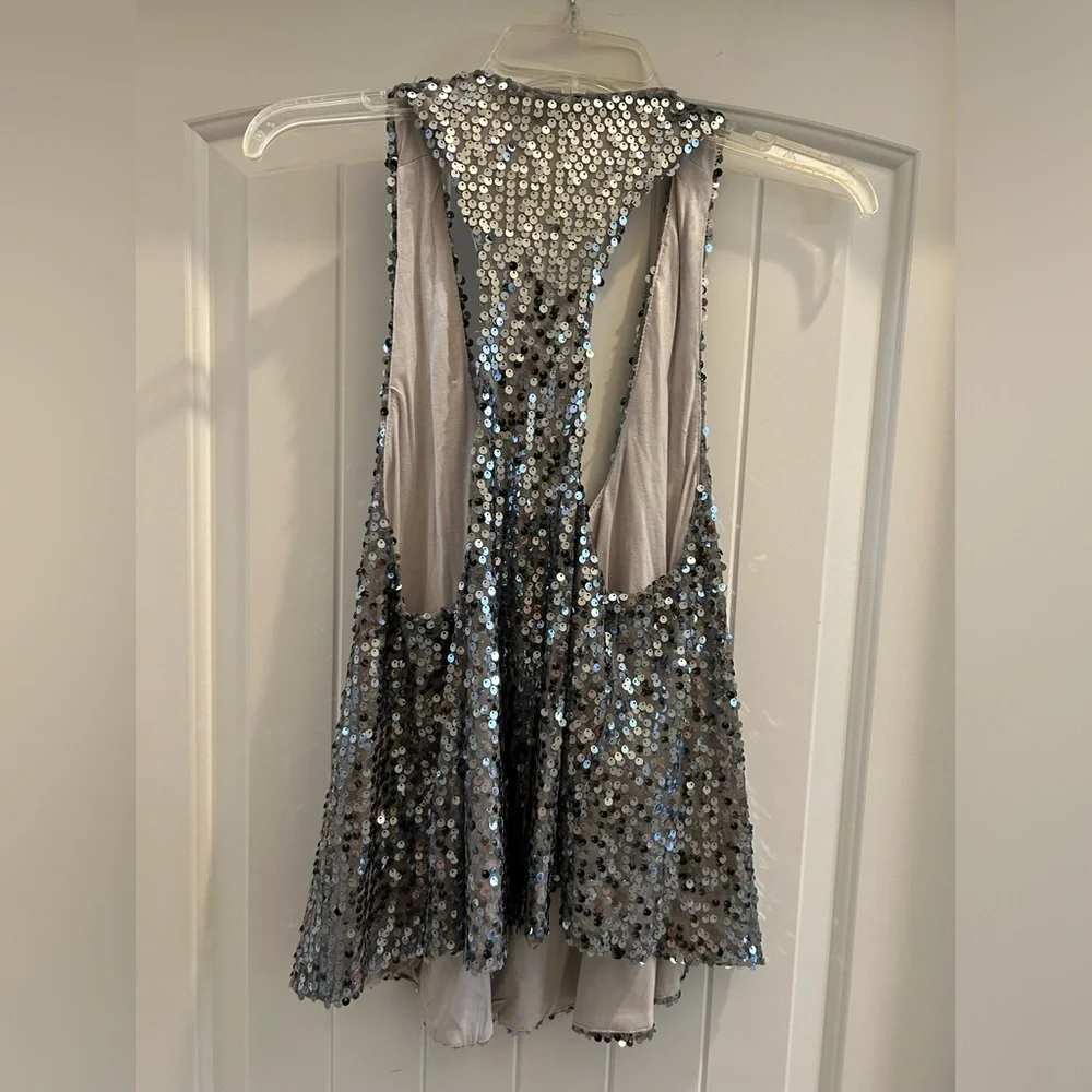Flawless brand sequin tank top L - Picture 5 of 7